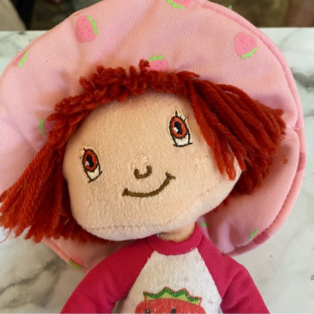 3/$30 Strawberry Shortcake Bendable Plush Doll - Picture 2 of 11